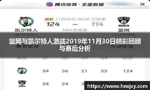篮网与凯尔特人激战2019年11月30日精彩回顾与赛后分析